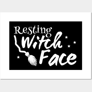 Resting Witch Face Posters and Art